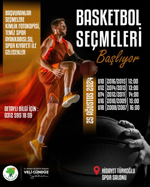 Mamak'ta Yeniden Basketbol...