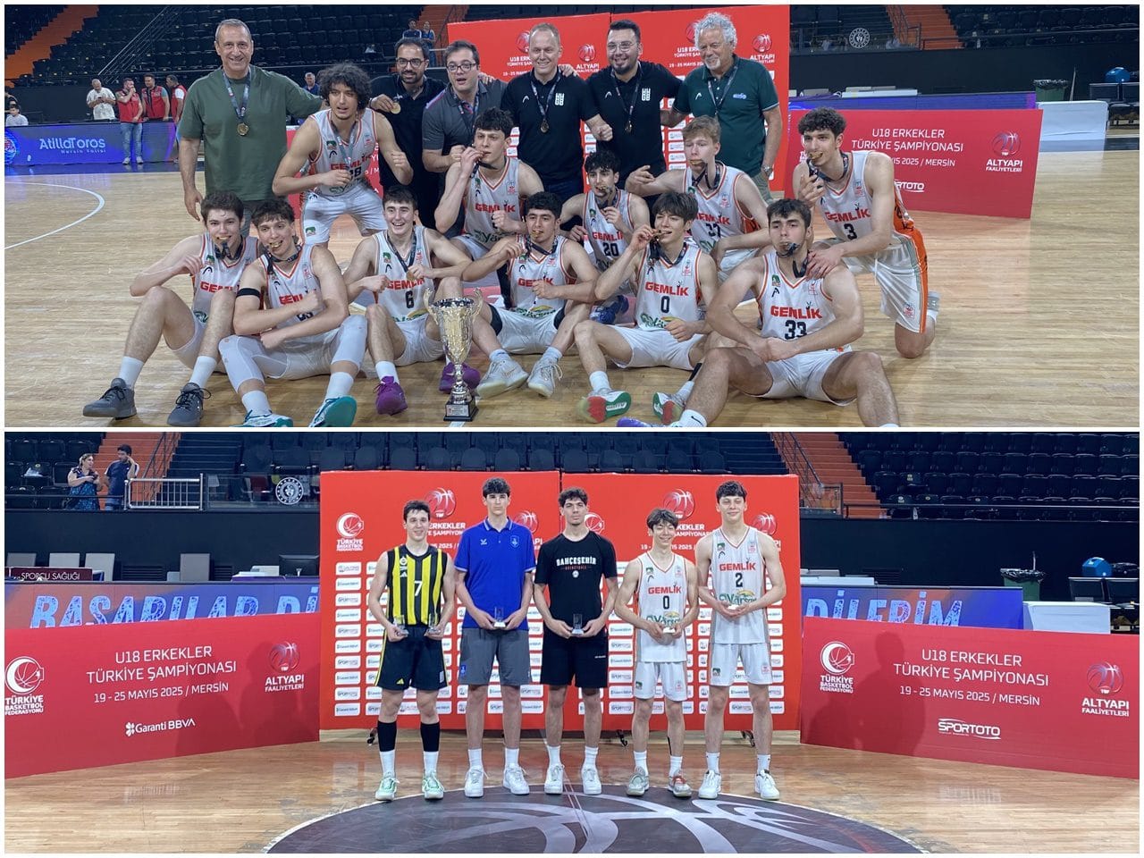 U18 Erkekler Türkiye Şampiyonu-Gemlik Bask-2025