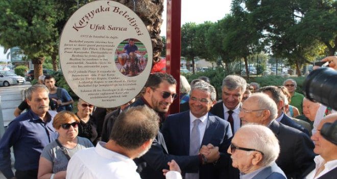 Meczuplar Karşıyaka'daki Parktan Sarıca'nın İsmini Sildi