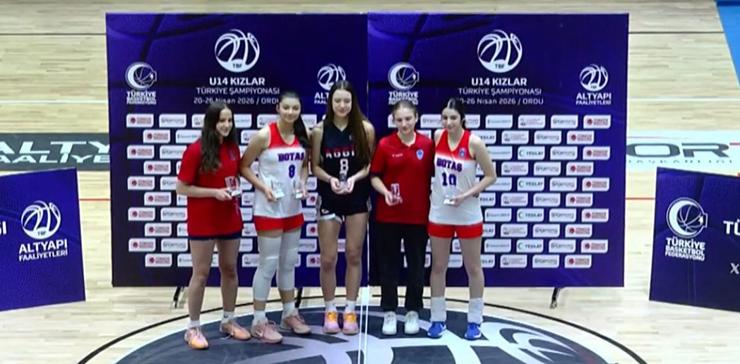 U14 Kızlar'da Üst Üste Beşinci Kez Şampiyon BOTAŞ